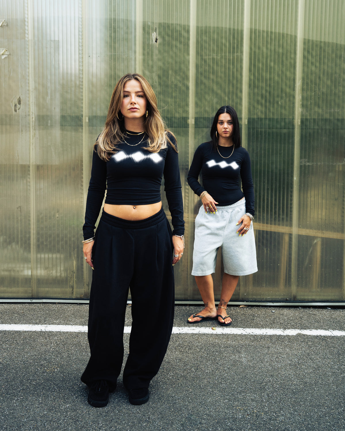 Logo Longsleeve Schwarz