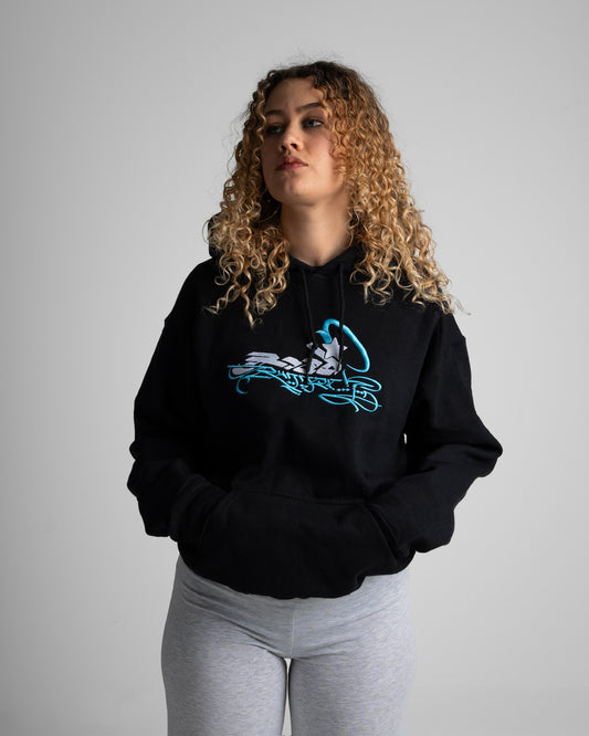 Starhoodie Schwarz