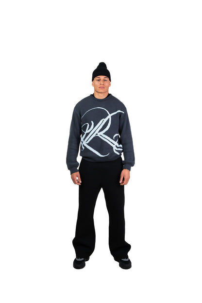 R Knit Crewneck