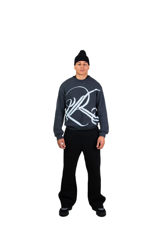 R Knit Crewneck