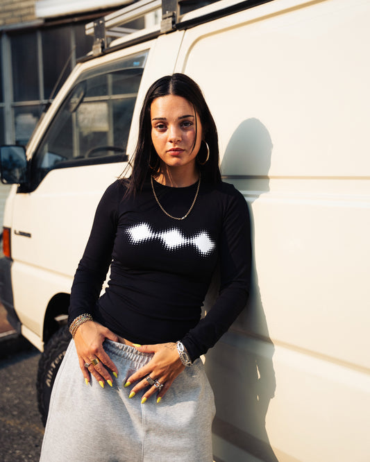 Logo Longsleeve Schwarz